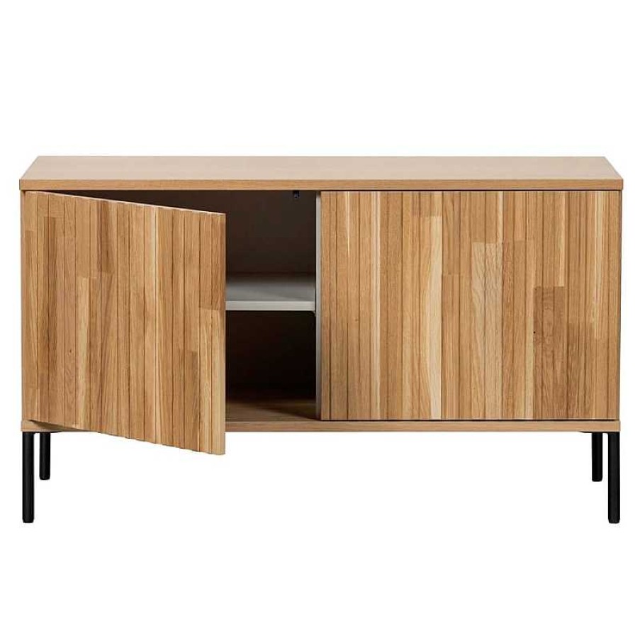 Muebles WOOOD | Mueble Tv New Gravure Roble 100Cm.