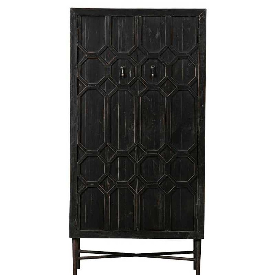 Muebles BePureHome | Armario Alto Negro Bequest