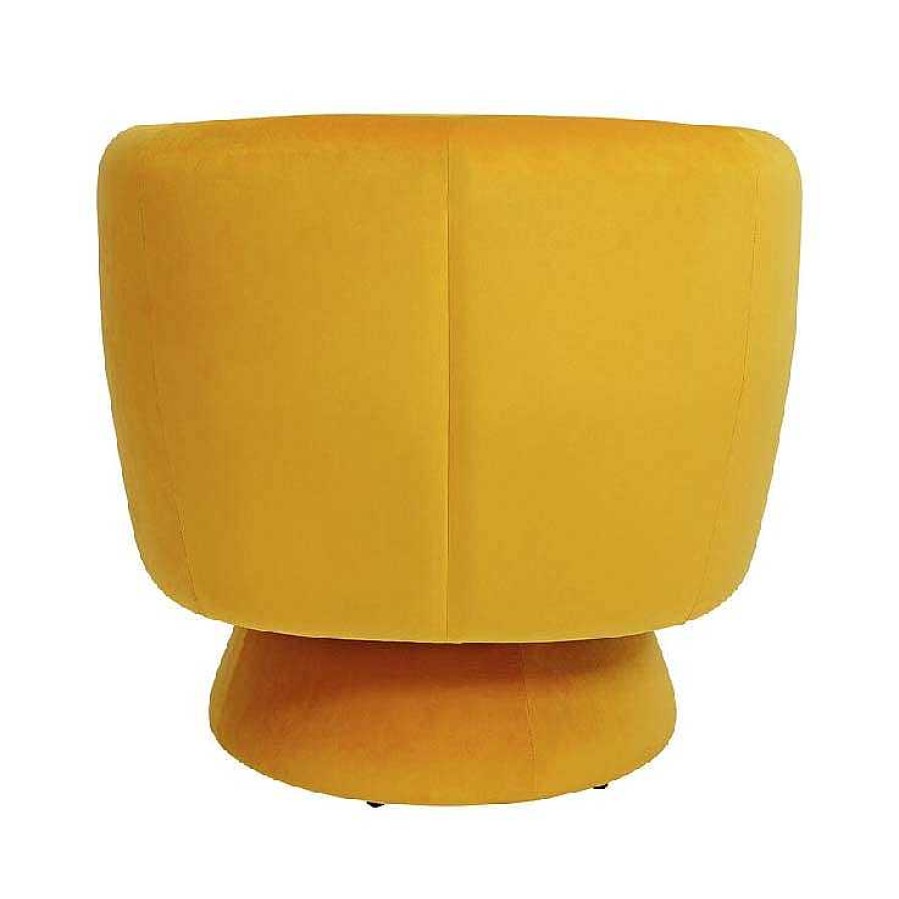 Sillones Kare Design | Sill N Giratorio Orion Amarillo