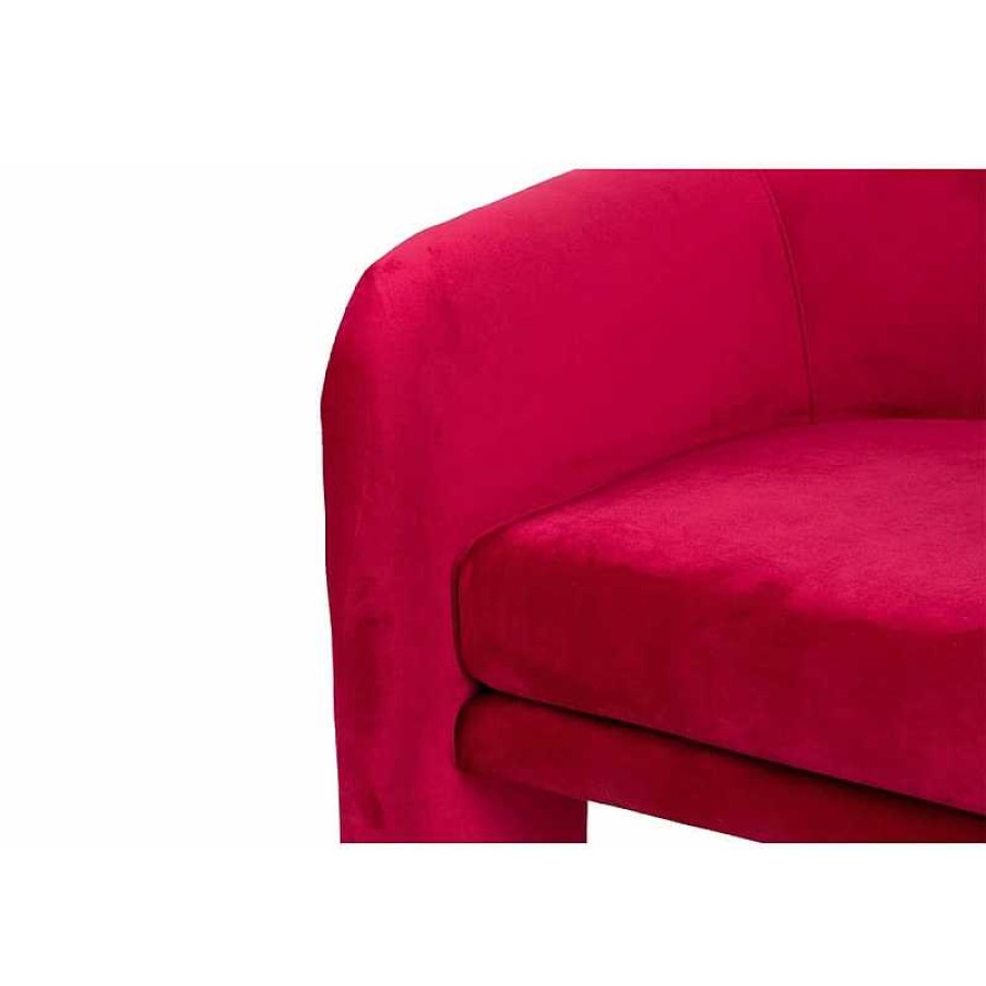 Sillones Ethan Chloe | Sill N Velvet Rojo Turku