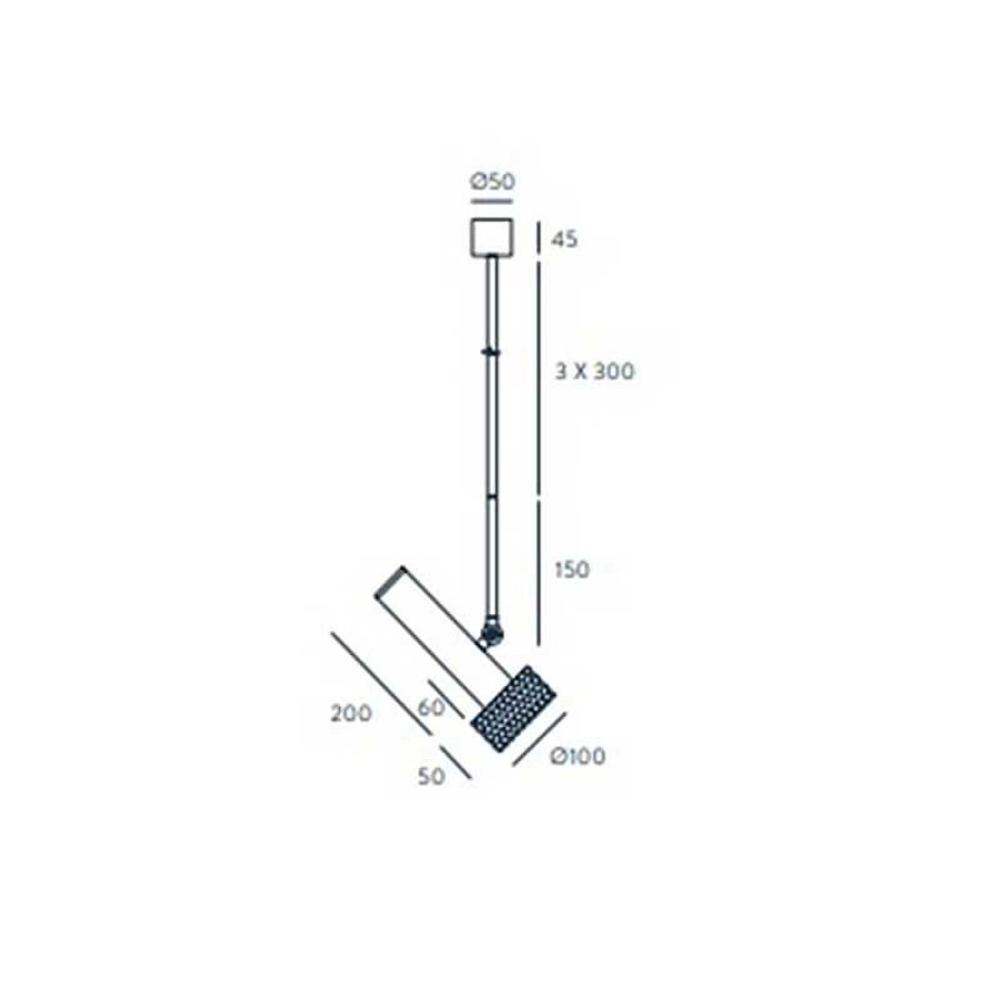 Iluminaci N Aromas del Campo | L Mpara Techo Focus Regulable