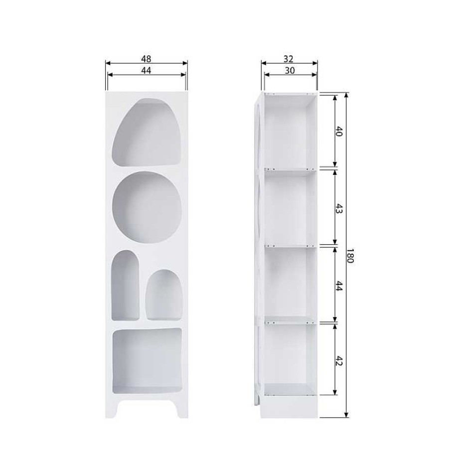 Muebles WOOOD | Estanter A Caz Small White