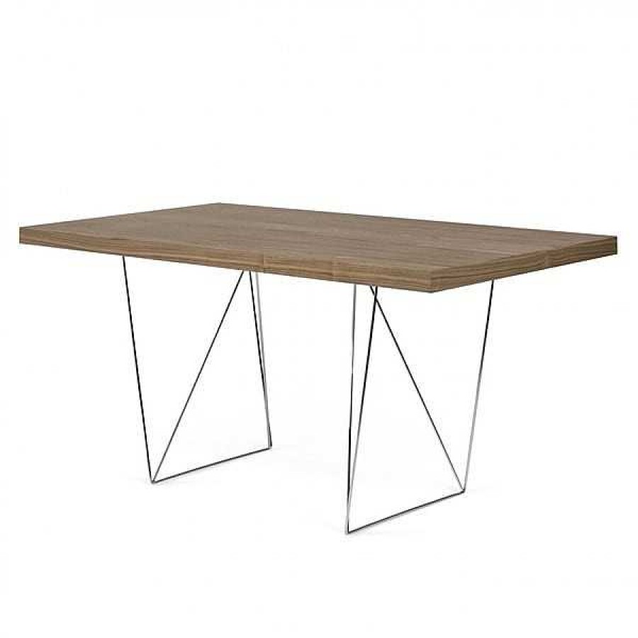 Mesas Temahome | Mesa Multi 160 Trestles Cromado