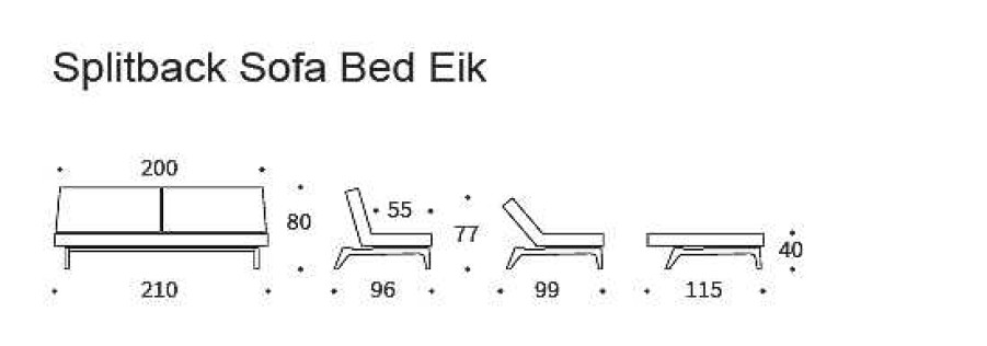 Sof S Innovation Living | Sof Cama Splitback Eik 507