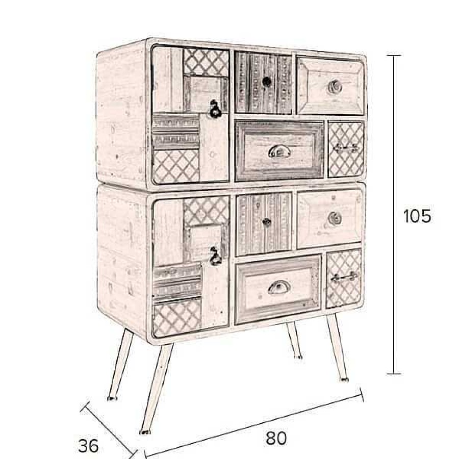 Muebles Dutchbone | Aparador Alto Jove