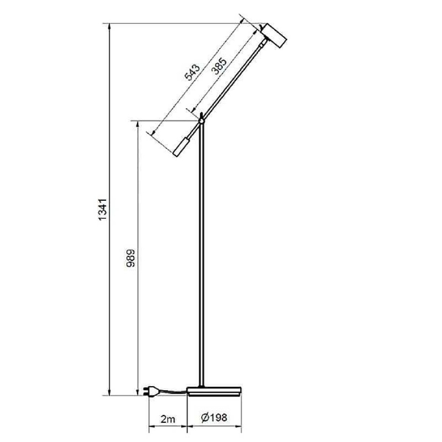 Iluminaci N Belid | L Mpara De Pie Cato Oxide Grey Expo