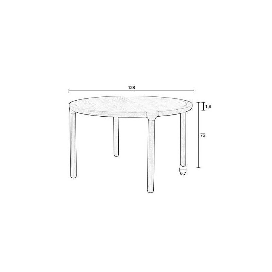 Mesas Zuiver | Mesa Comedor Storm Redonda