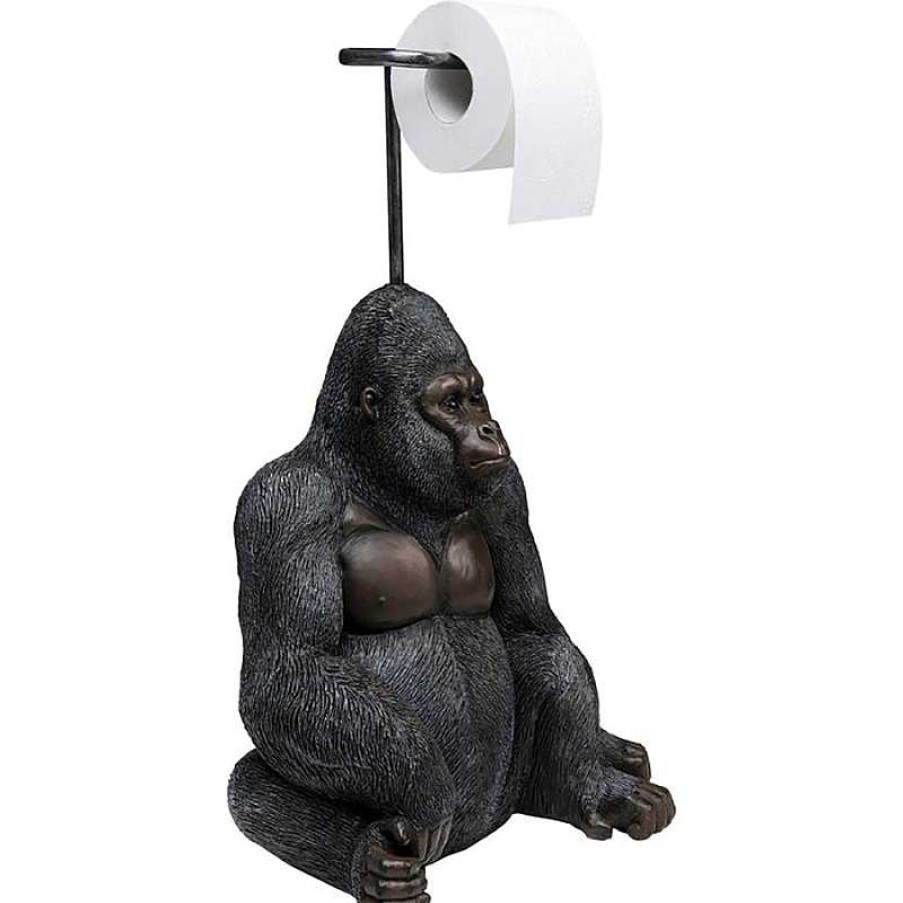 Decoraci N Kare Design Portarrollos | Portarrollos Sitting Monkey Gorilla