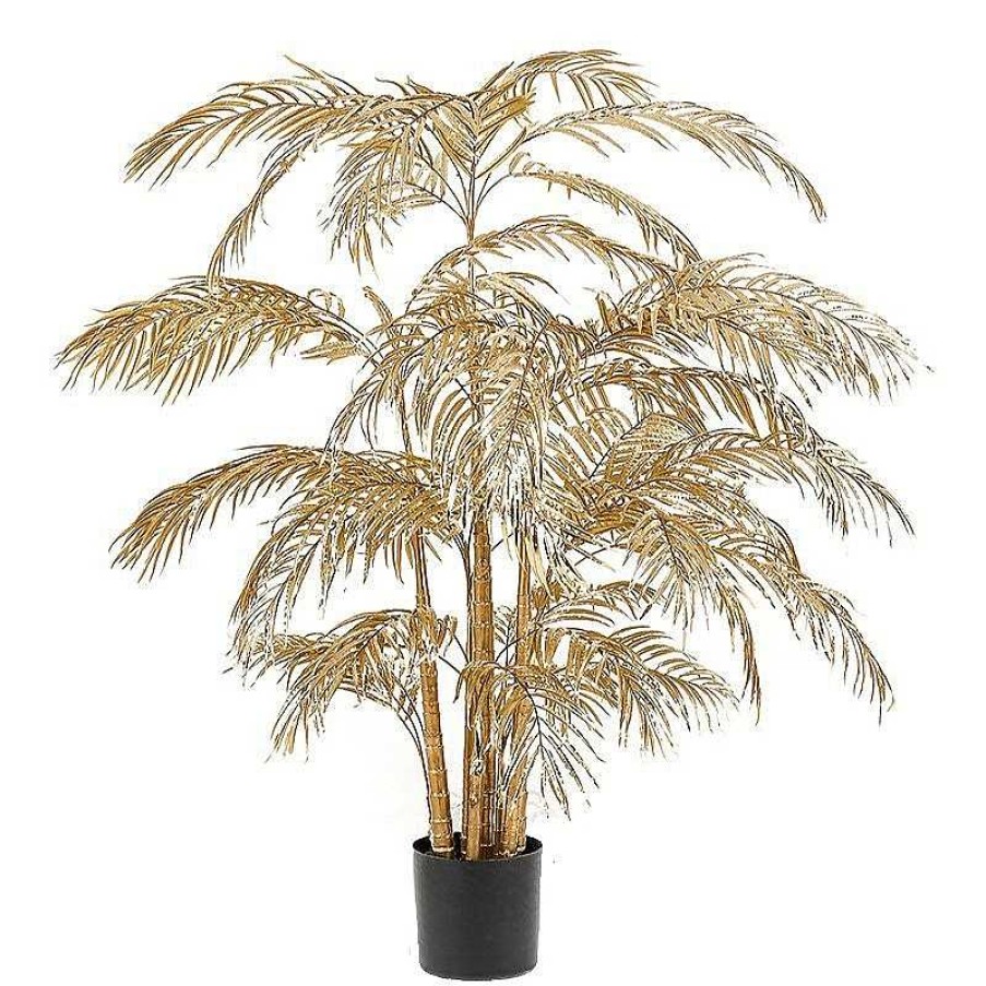 Decoraci N PlantDecor Plantas Decorativas | Palmera Artificial Dorada