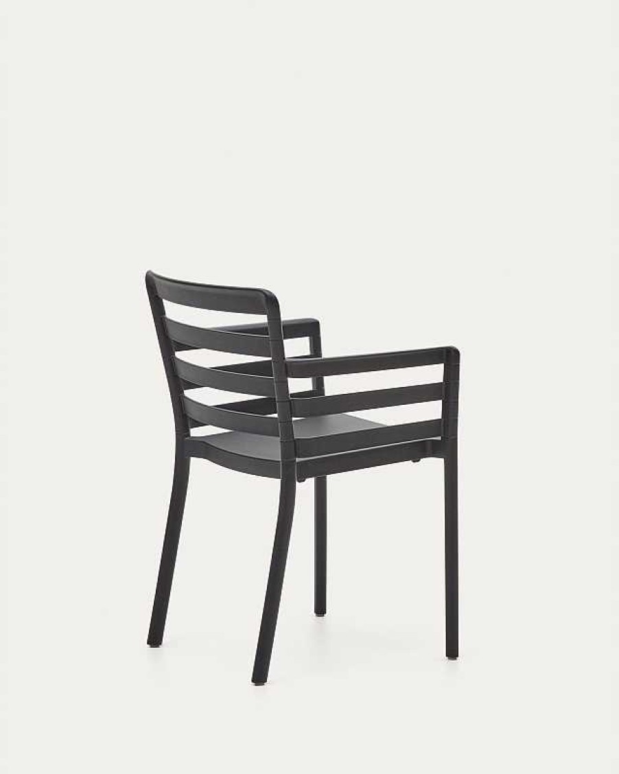 Muebles De Jard N Kave Home | Silla De Exterior Nariet Negro