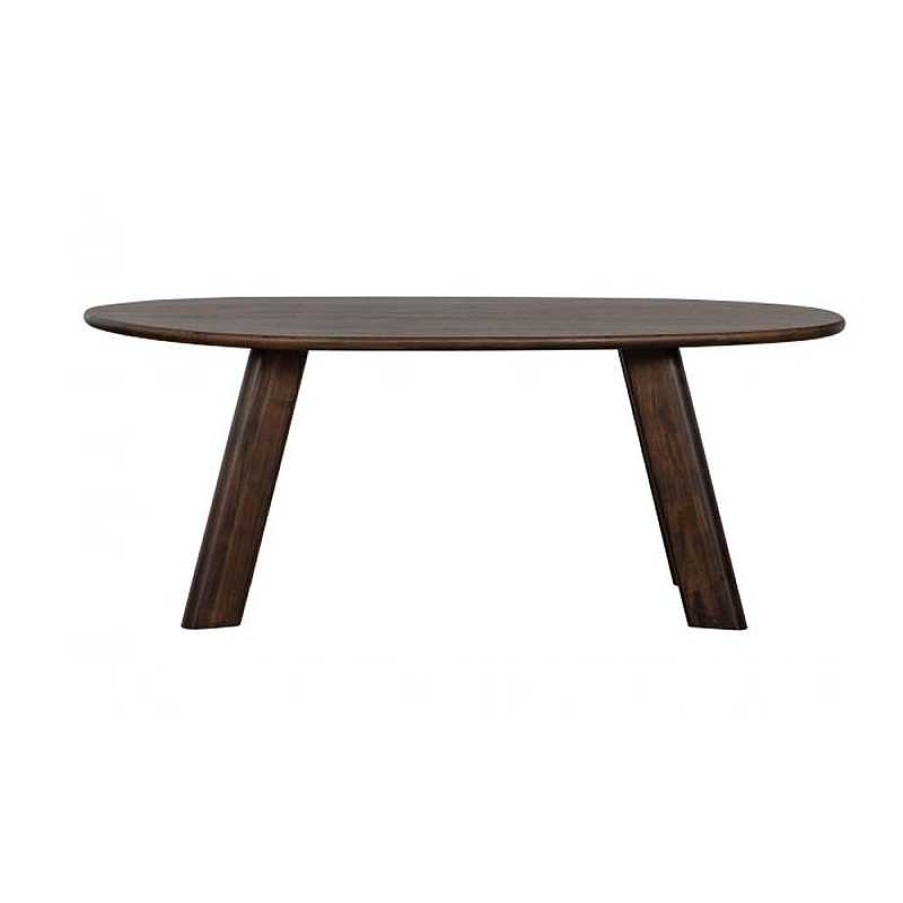 Mesas BePureHome | Mesa De Comedor Roundly Nogal 200 Cm