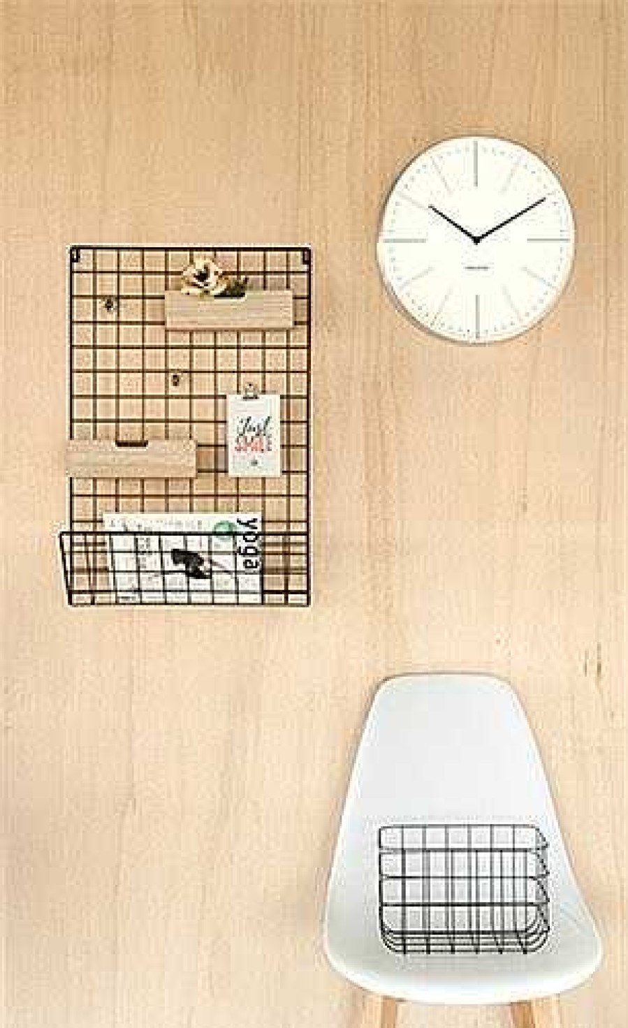 Decoraci N Design Store Accesorios De Ba O | Basket Set Grid