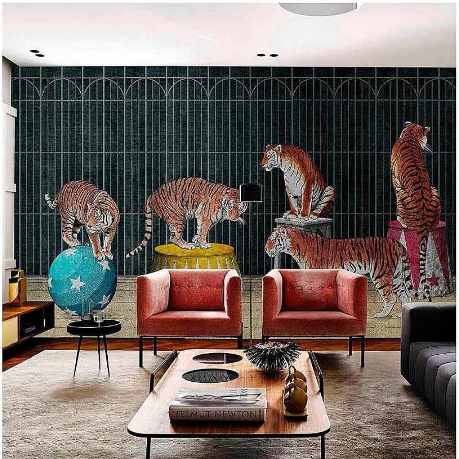 Decoraci N LondonArt Wallpaper Murales Londonart | Papel Pintado Tigers