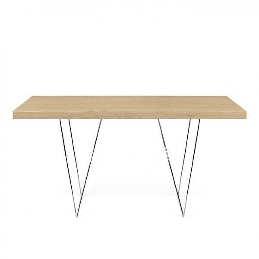 Mesas Temahome | Mesa Multi 160 Trestles Cromado