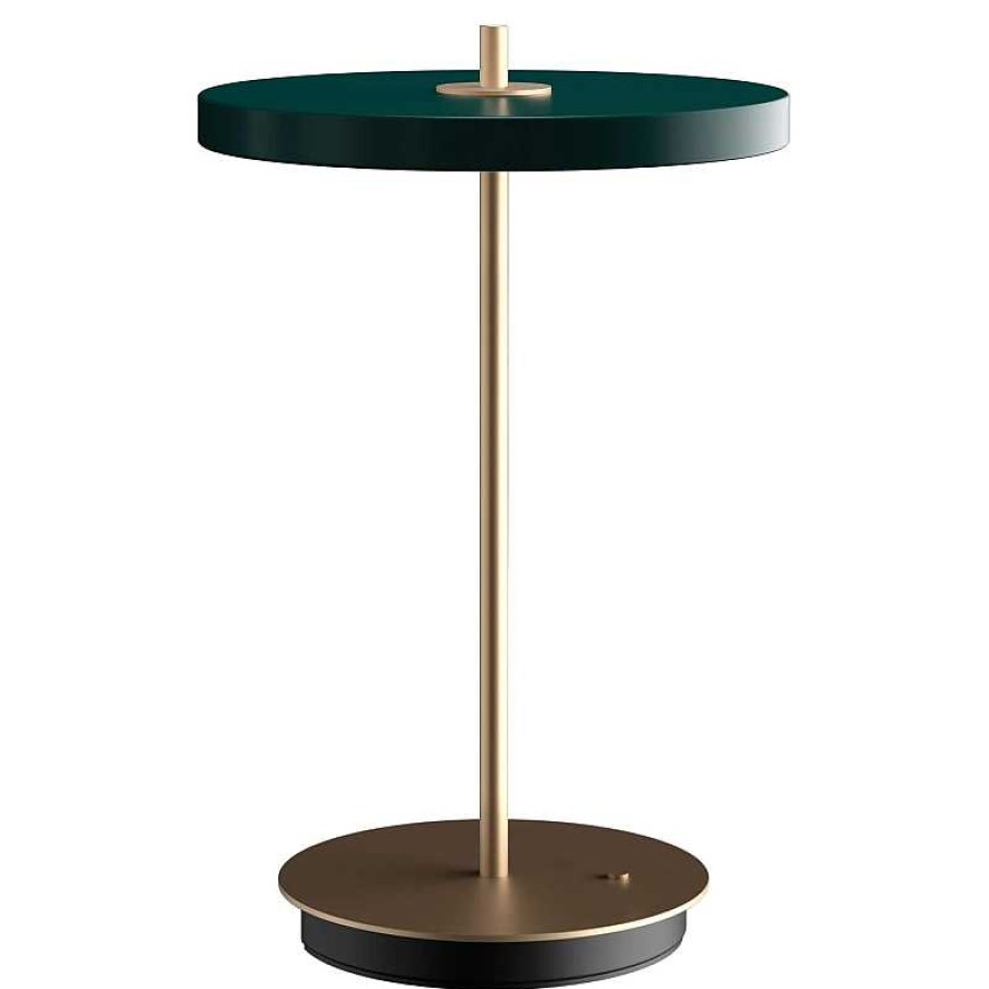 Iluminaci N Umage | L Mpara De Mesa Port Til Asteria Forest Green