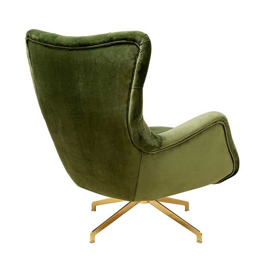 Sillones Kare Design | Sill N Giratorio Bellini Velvet Verde