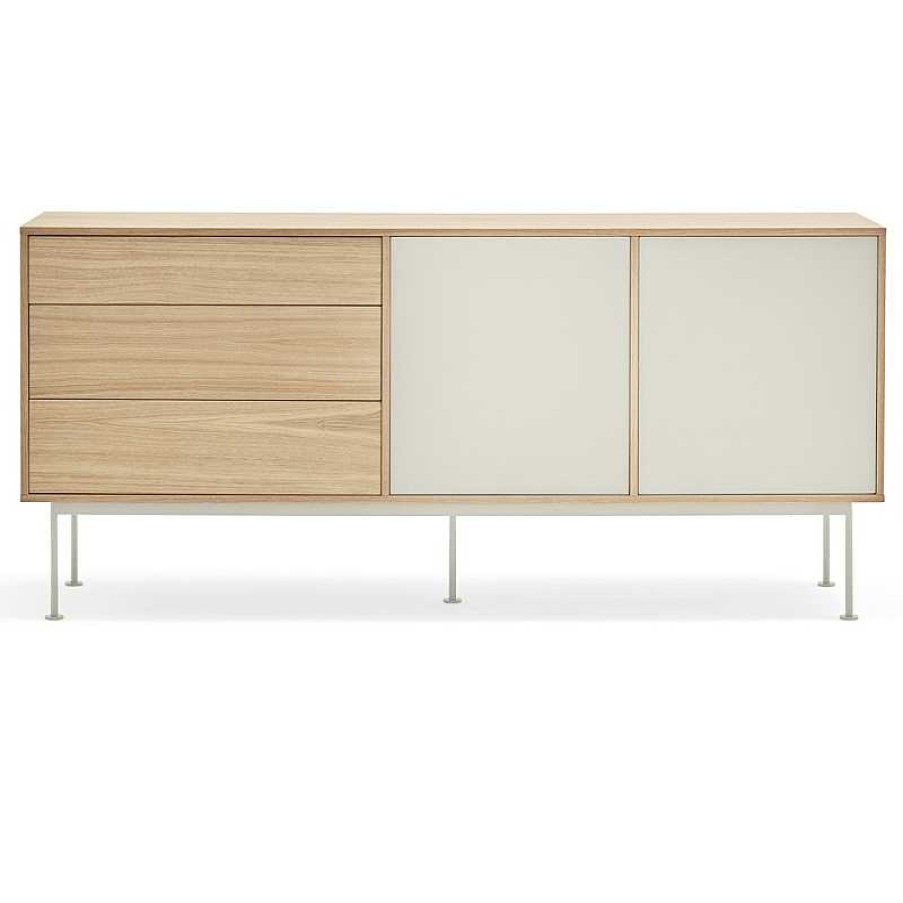 Muebles Teulat | Aparador Yoko Crema-Roble