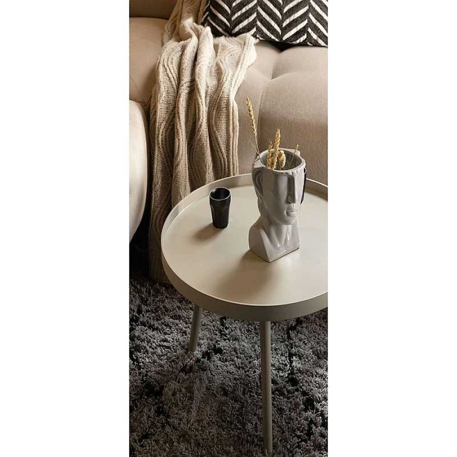 Mesas WOOOD | Mesa Auxiliar L Beige