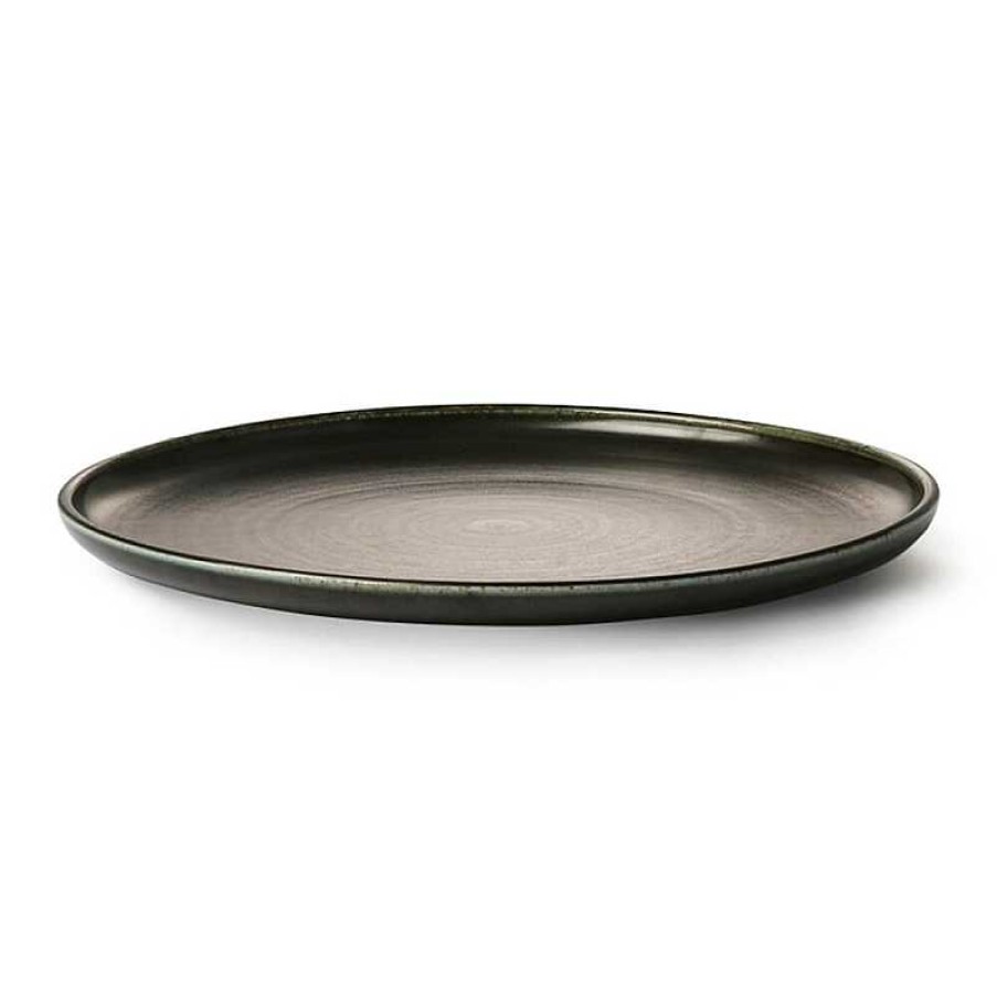 Decoraci N HKliving Platos | Plato Llano Rustik Black