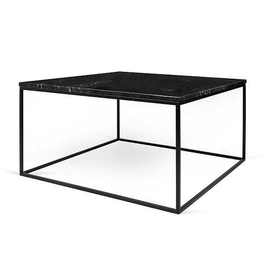 Mesas Temahome | Mesa Gleam Negra 75Cm