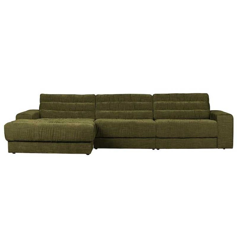 Sof S BePureHome | Sof Chaise Longue Date Green