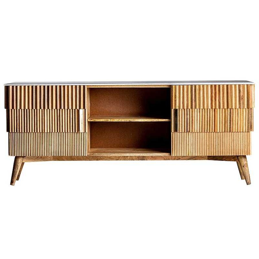 Muebles Vical Home | Mueble T.V. Pliss Natural