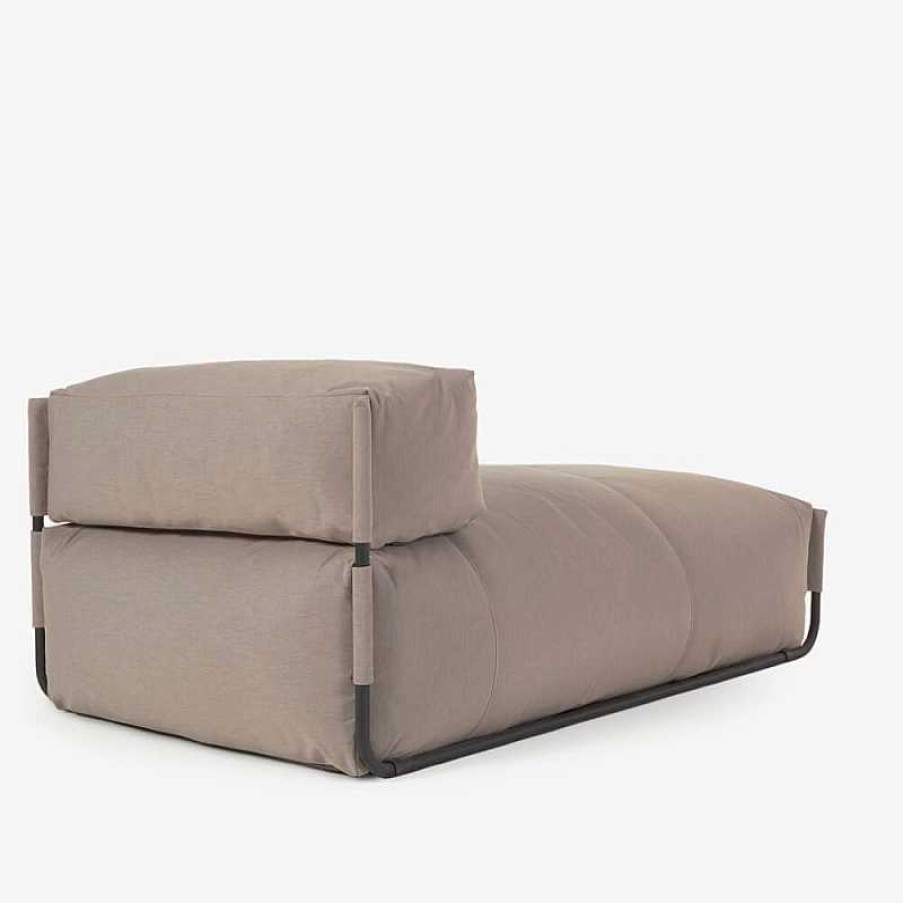 Muebles De Jard N Kave Home | Puff Lounge Square Exterior Verde