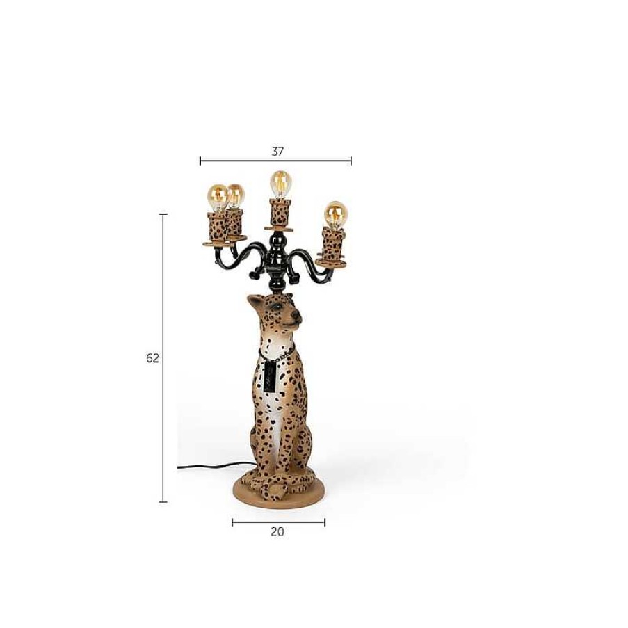 Iluminaci N Bold MonWholesale | L Mpara Candelabro Panther Holder Spotted