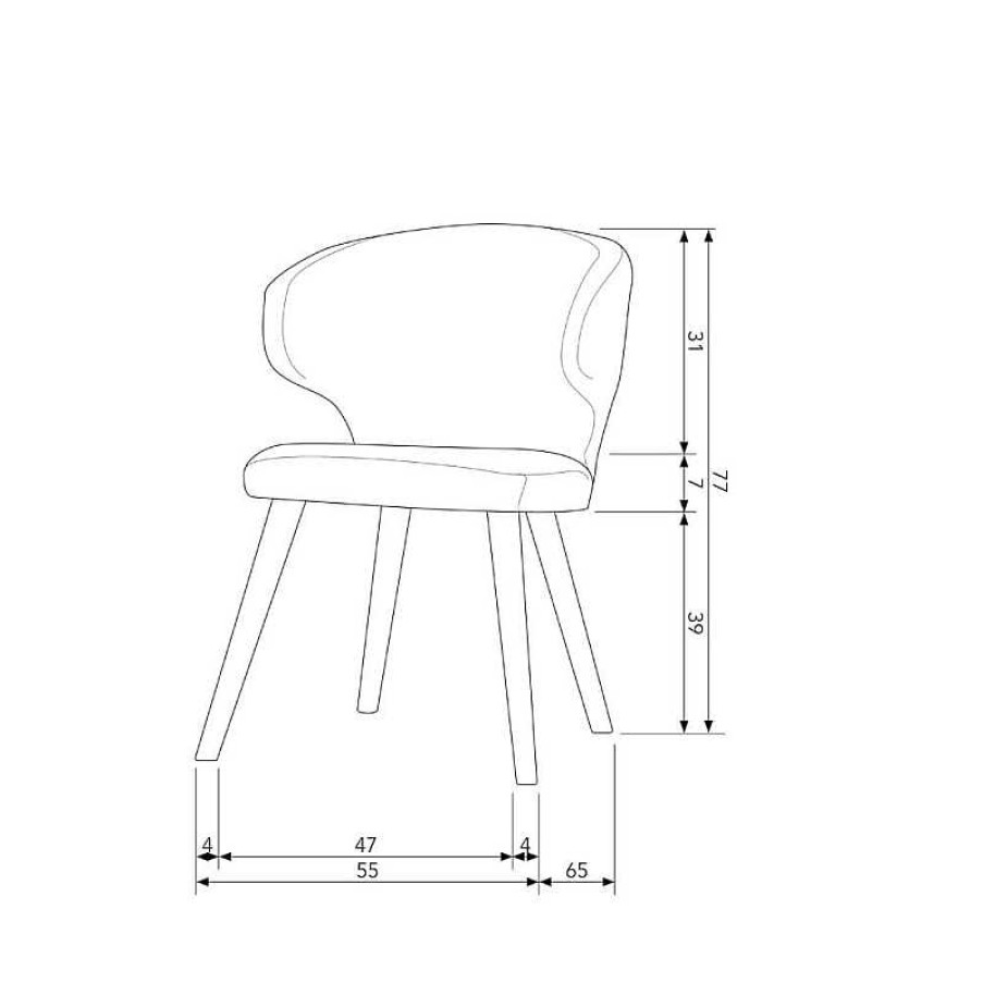 Sillas vtwonen | Silla Comedor Melange Blue