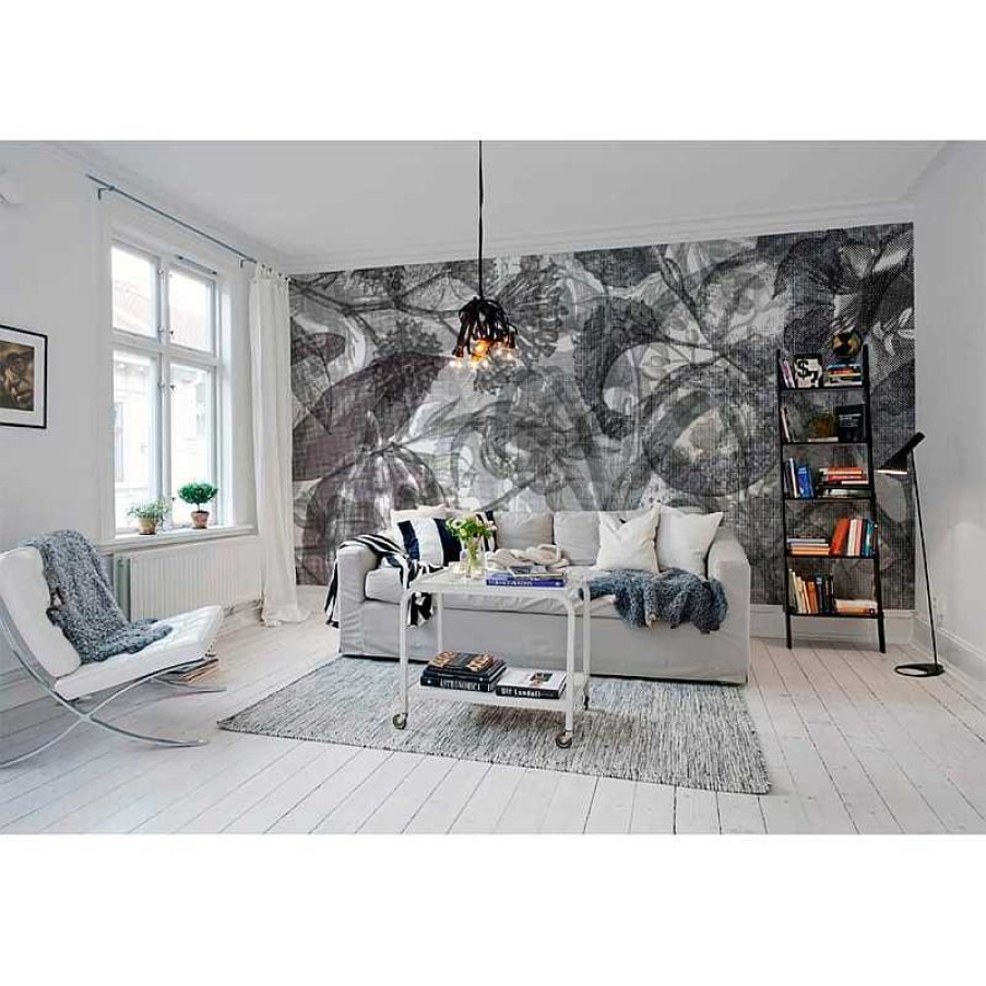 Decoraci N Rebel Walls Murales Rebel Walls | Mural Jelly Belly Plants, Black & White