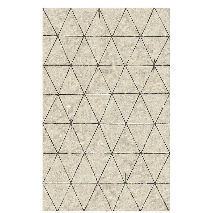 Decoraci N M.A. Salgueiro Alfombras Modernas | Alfombra Vegas Rombos Grandes Beige