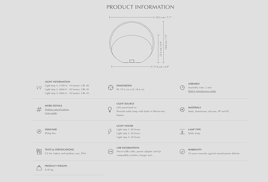 Muebles De Jard N Umage | L Mpara Port Til Orbit