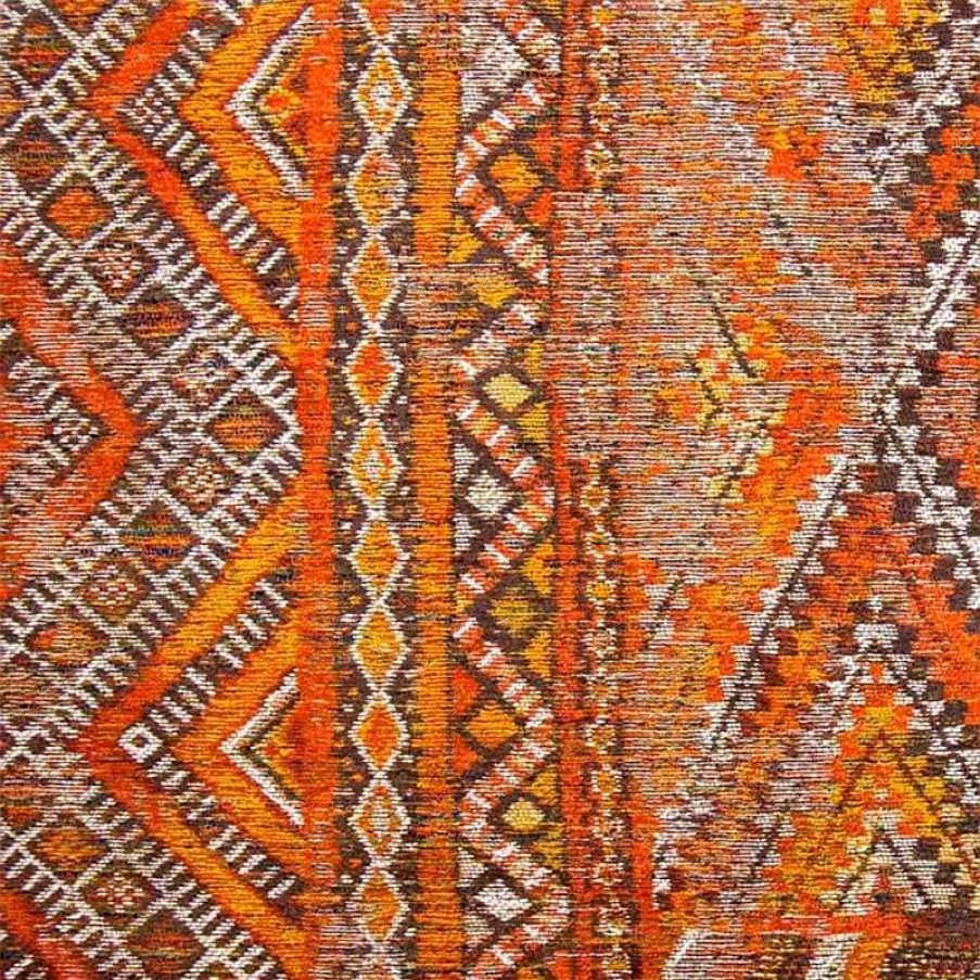 Decoraci N M.A. Salgueiro Alfombras Modernas | Alfombra Paki Chenille Orange