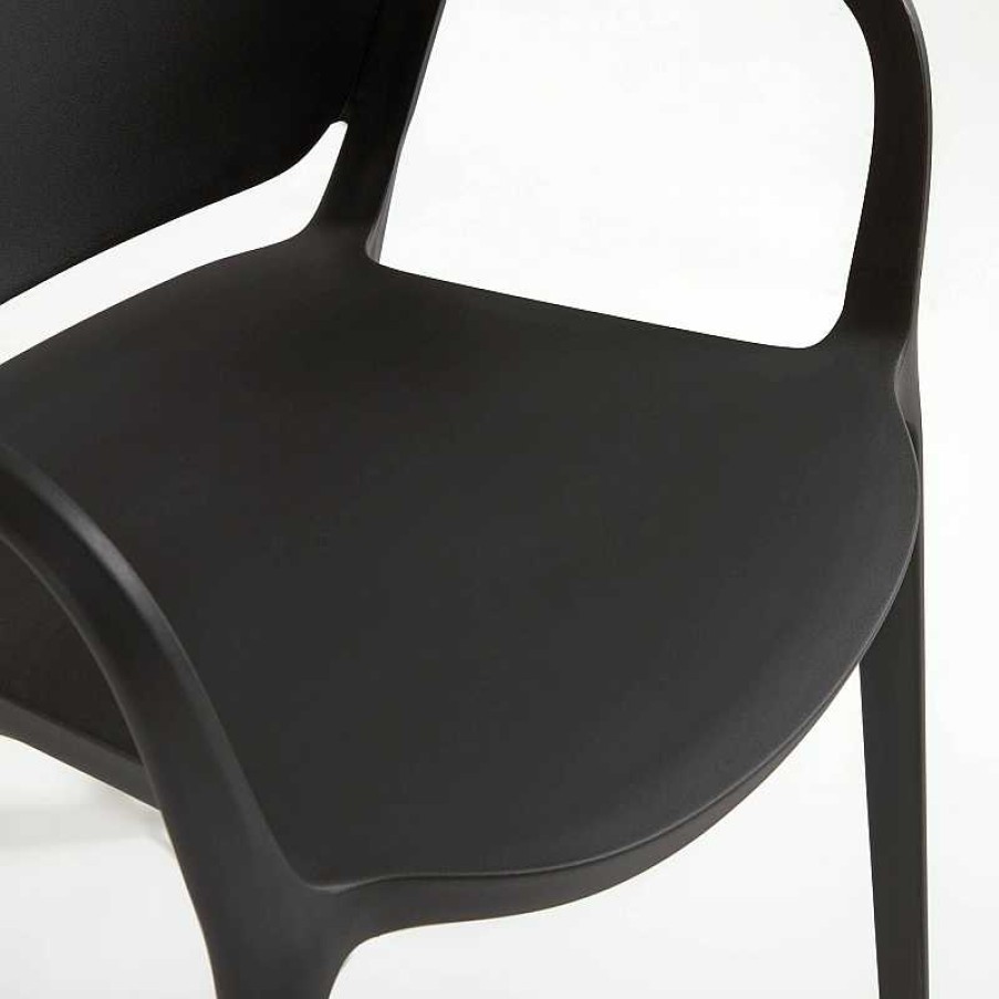 Muebles De Jard N Kave Home | Silla Exterior Ania Negra