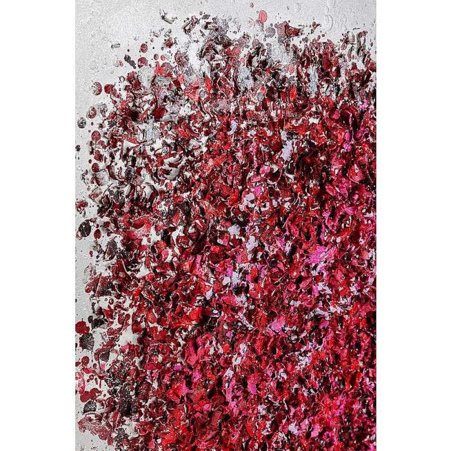 Decoraci N Kare Design Cuadros | Cuadro Enmarcado Flowers Explosion 120X120Cm