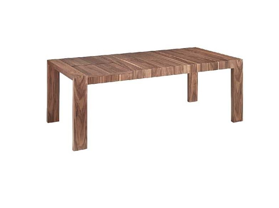 Mesas Angel Cerdá | Mesa Comedor Extensible Madera Nogal