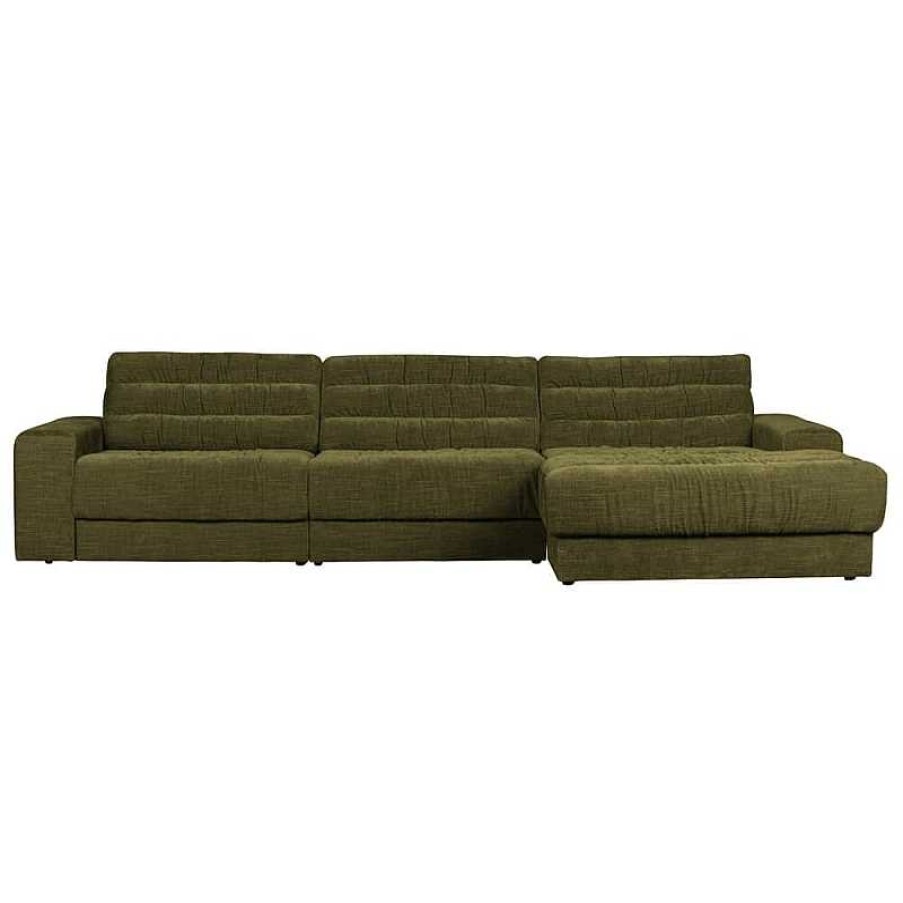 Sof S BePureHome | Sof Chaise Longue Date Green