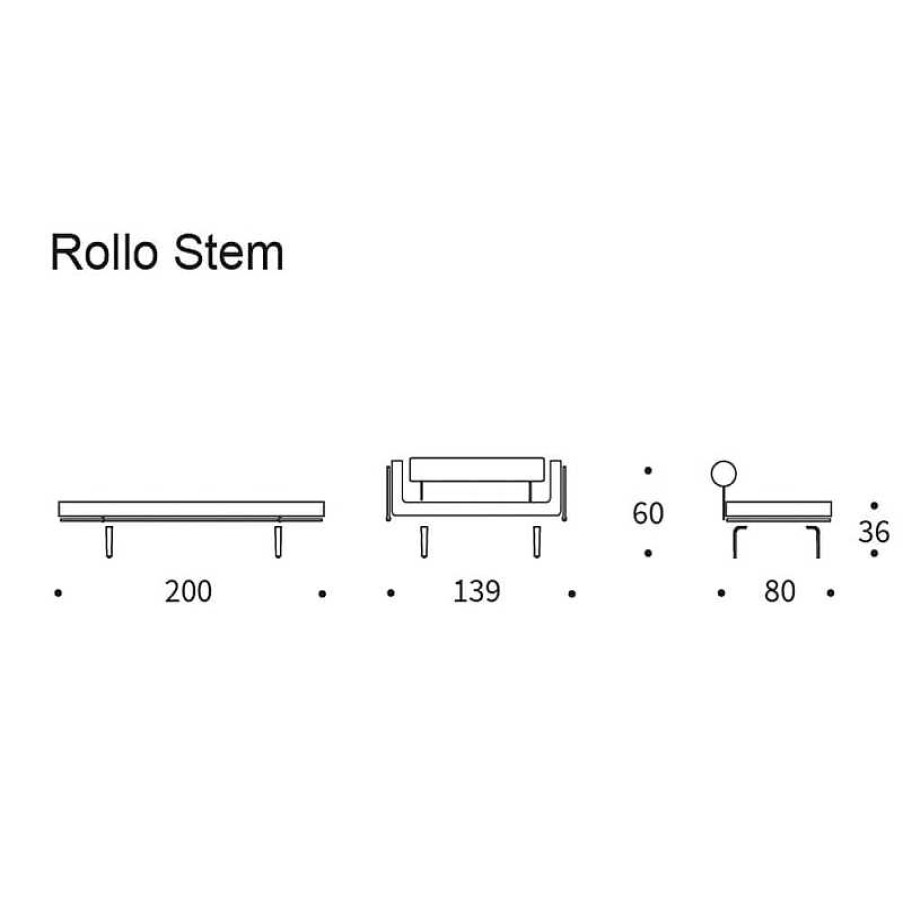 Sillas Innovation Living | Daybed Rollo Desenfundable