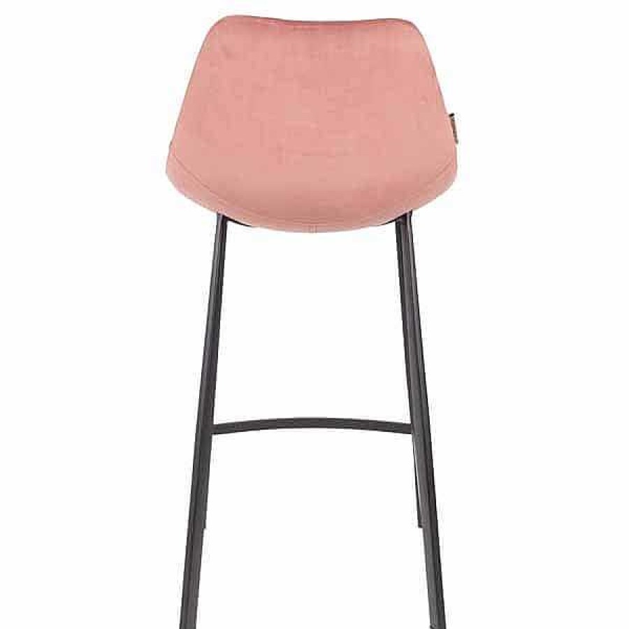 Sillas Dutchbone | Taburete Cocina Terciopelo Rosa Franky