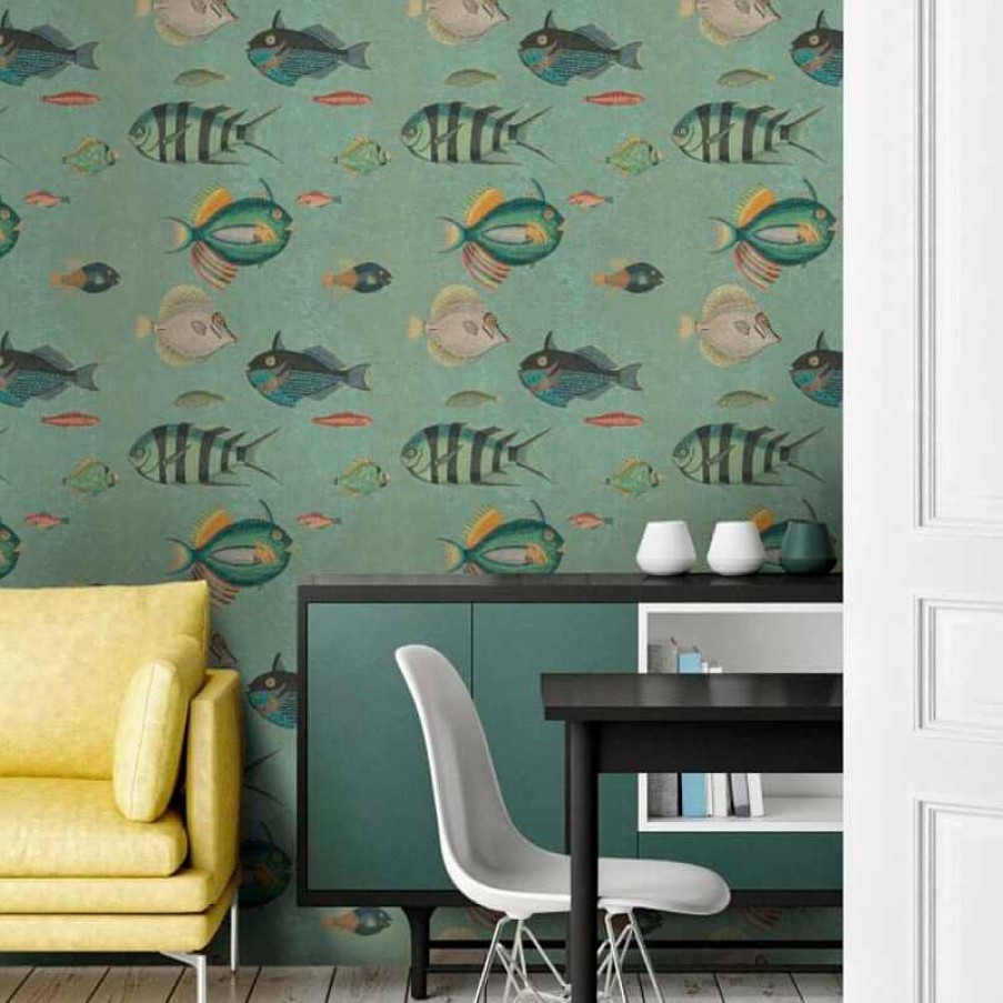 Decoraci N MindtheGap Papel Pintado Mindthegap | Papel Pintado Poissons