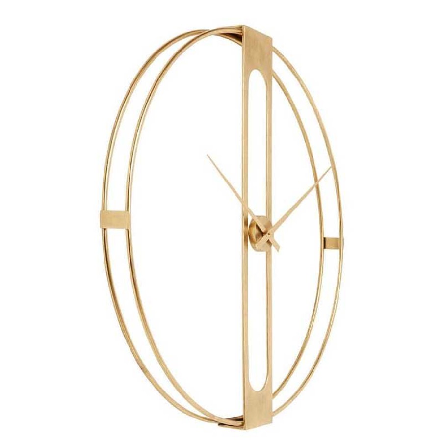 Decoraci N Kare Design Relojes Pared Y Sobremesa | Reloj De Pared Clip Gold