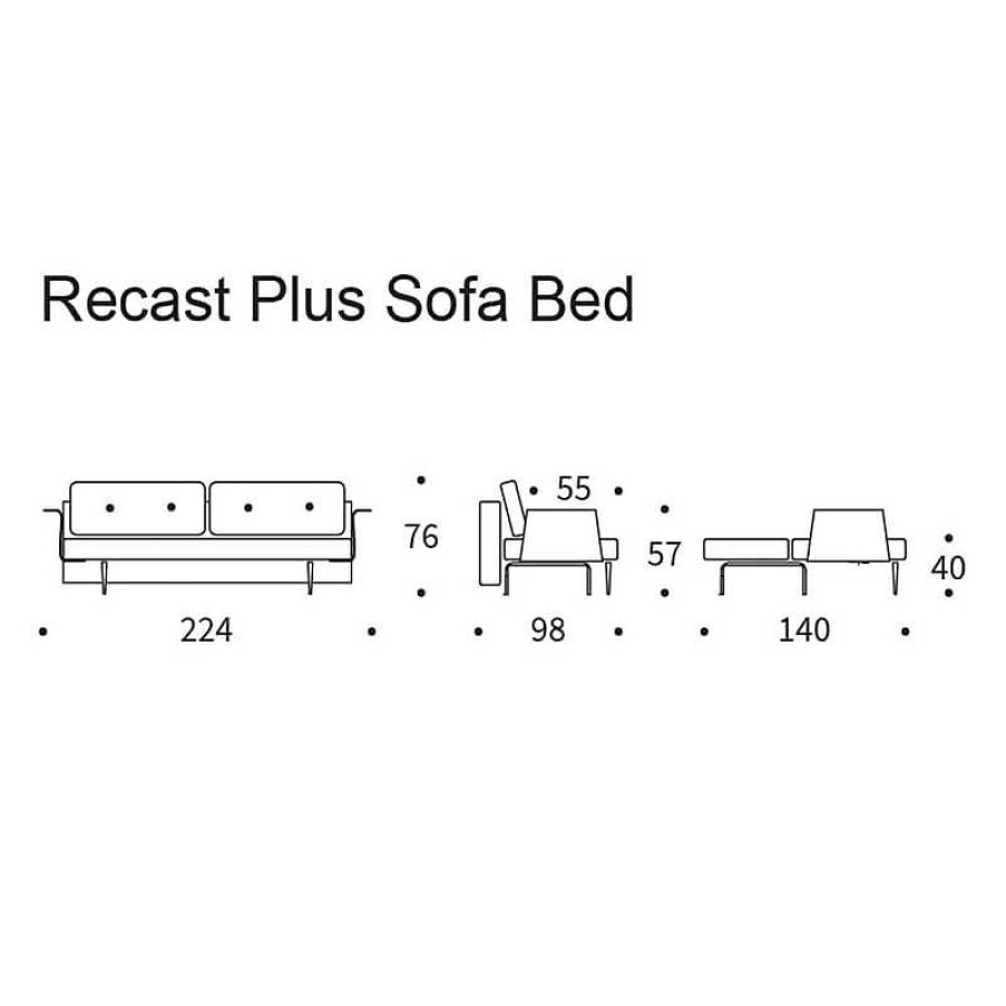 Sof S Innovation Living | Sof Cama Recast Plus Brazos Nogal