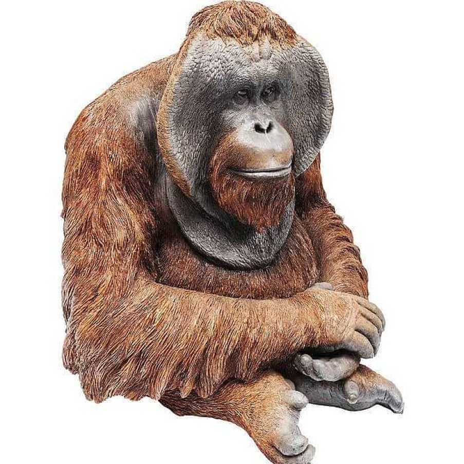 Decoraci N Kare Design Figuras De Dise O | Figura Decorativa Monkey Orangutan