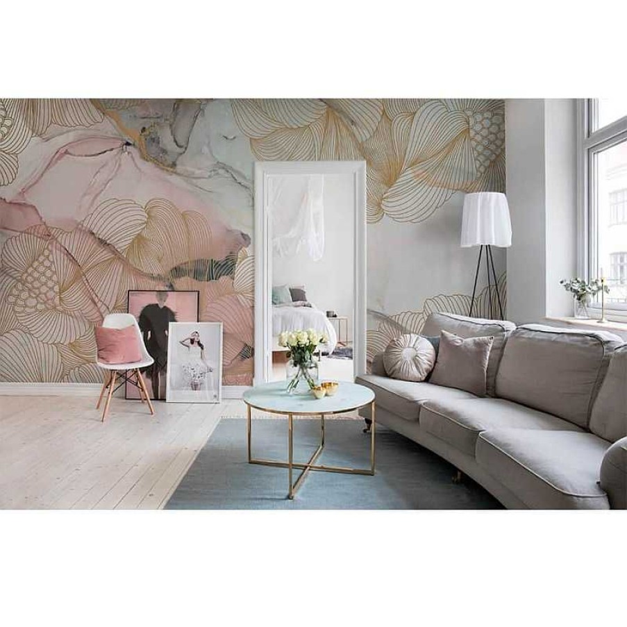 Decoraci N Rebel Walls Murales Rebel Walls | Mural Opulence, Pink Marble