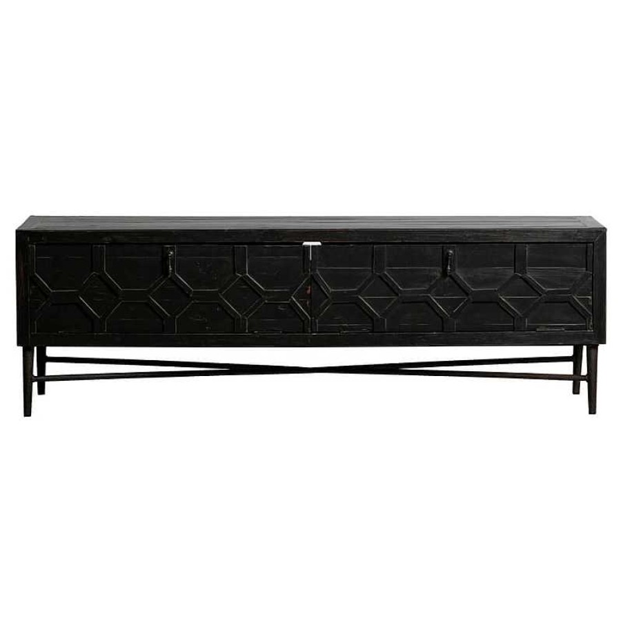 Muebles BePureHome | Mueble Tv Negro Bequest