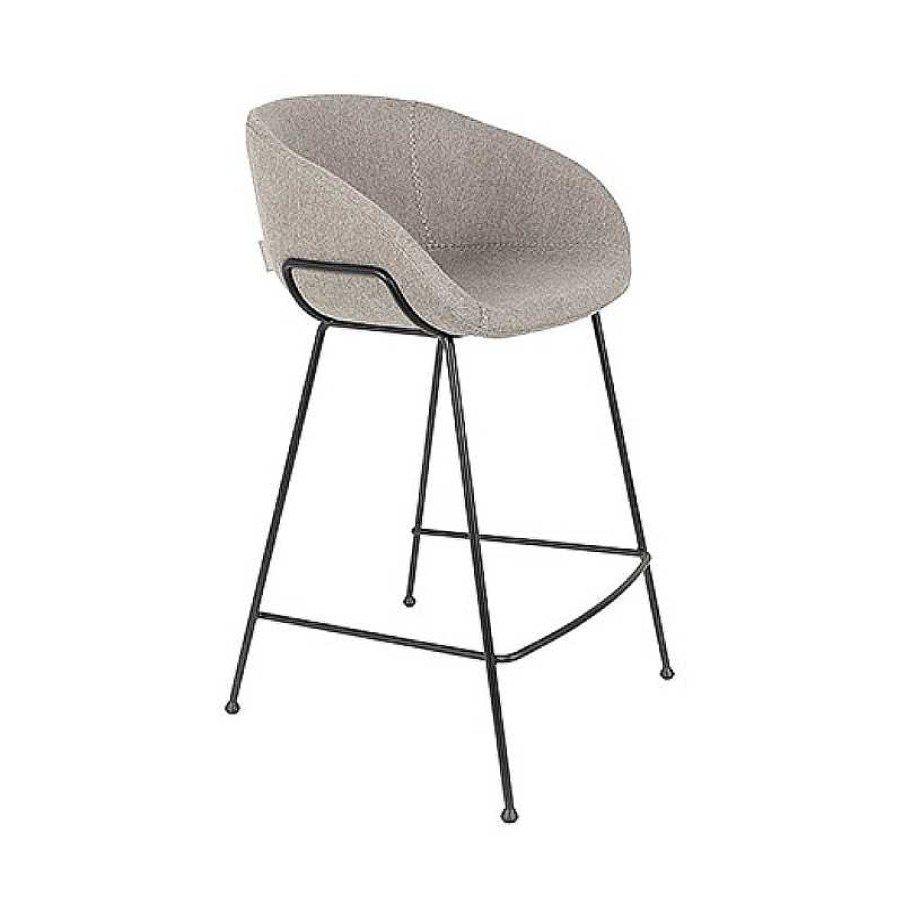 Sillas Zuiver | Taburete Bar Feston Grey