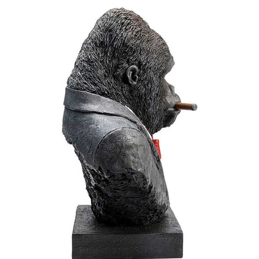 Decoraci N Kare Design Figuras De Dise O | Busto Smoking Gorilla