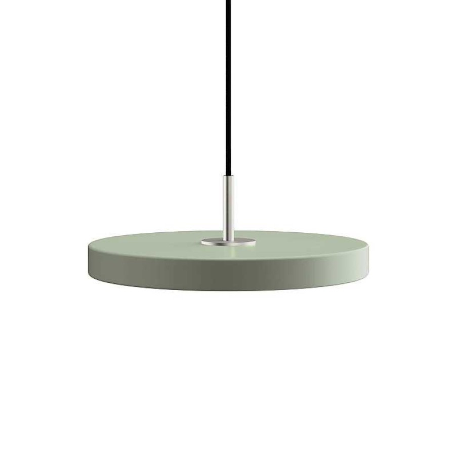 Iluminaci N Umage | L Mpara Techo Steel Asteria Nuance Olive