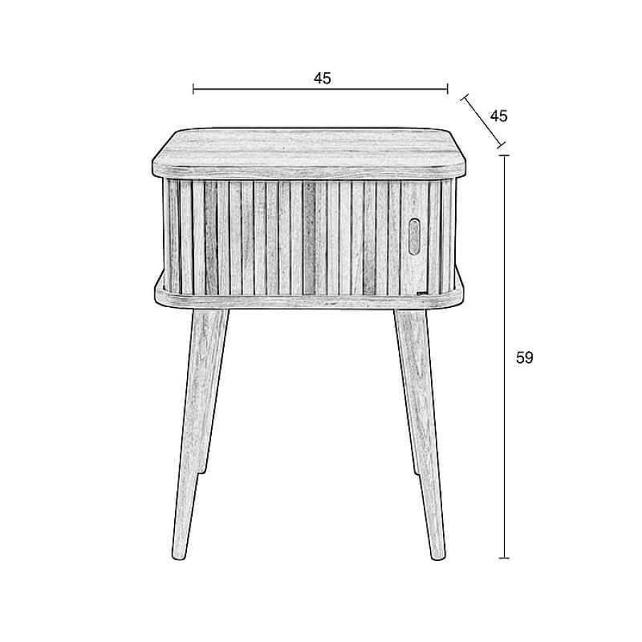 Mesas Zuiver | Mesa Auxiliar Barbier