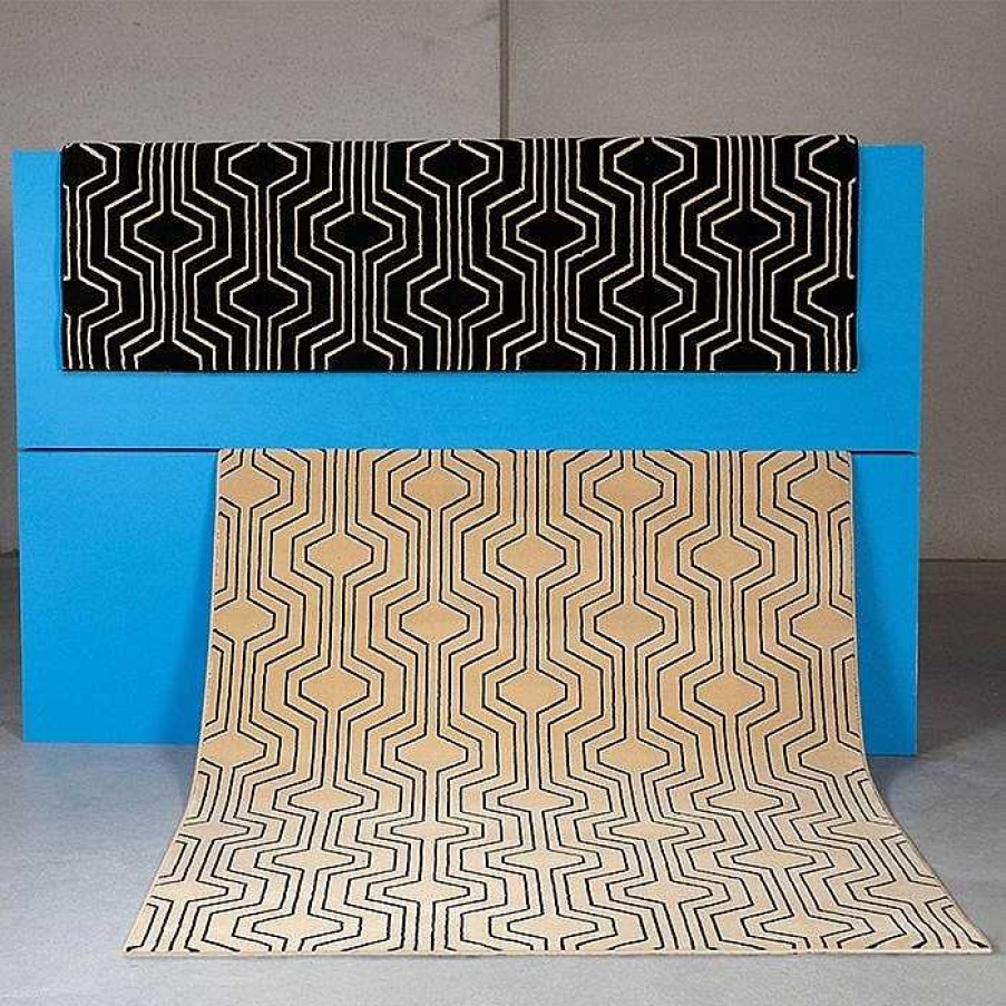 Decoraci N Bold MonHot Alfombras Modernas | Alfombra L Neas Oscilantes